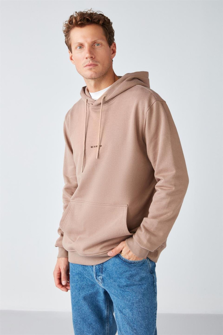 EPIC Örme Regular Vizon  Sweatshirt