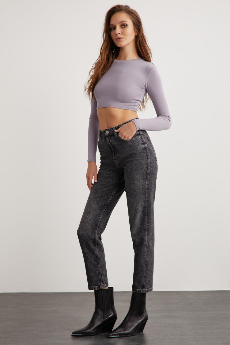 ESSIE Basic Slim Lila Tekli Büstiyer