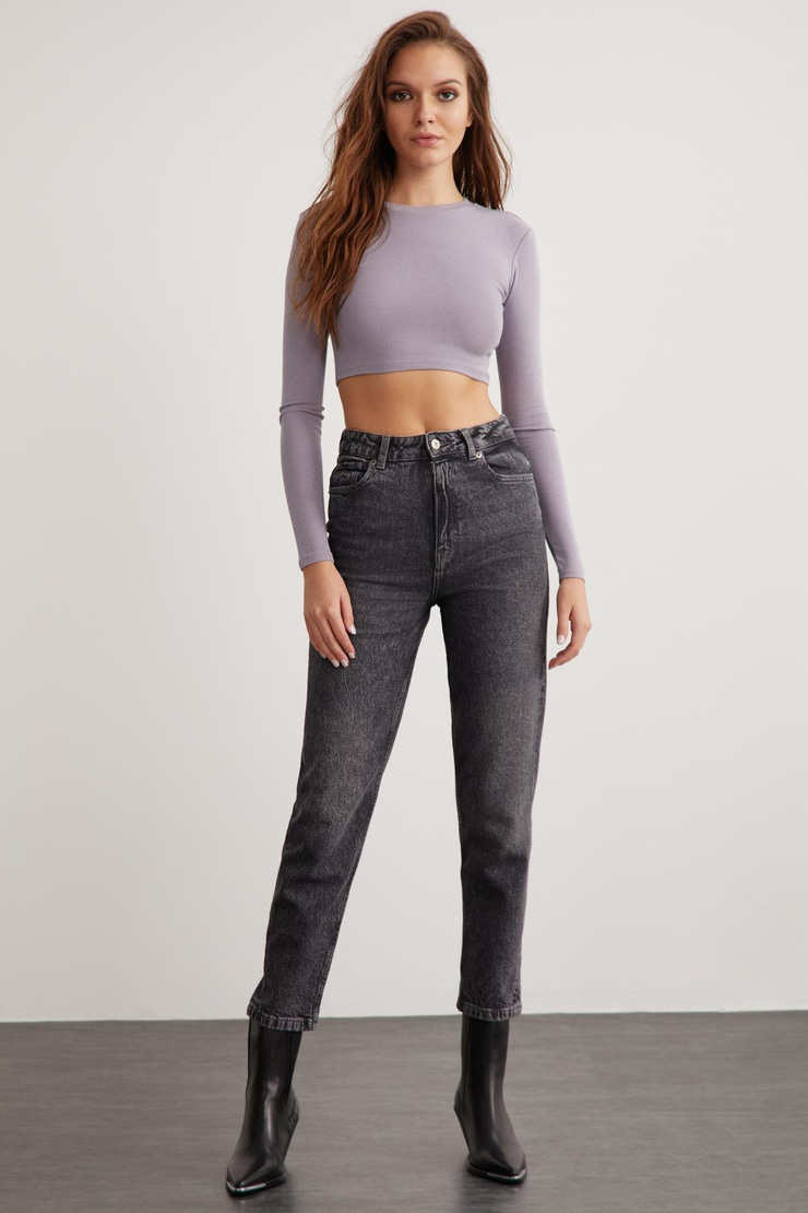 ESSIE Basic Slim Lila Tekli Büstiyer