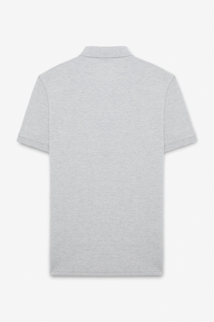 FLEXORE Erkek %100 Pamuk Kısa Kollu Regular Fit Grimelanj Polo Yaka T-shirt