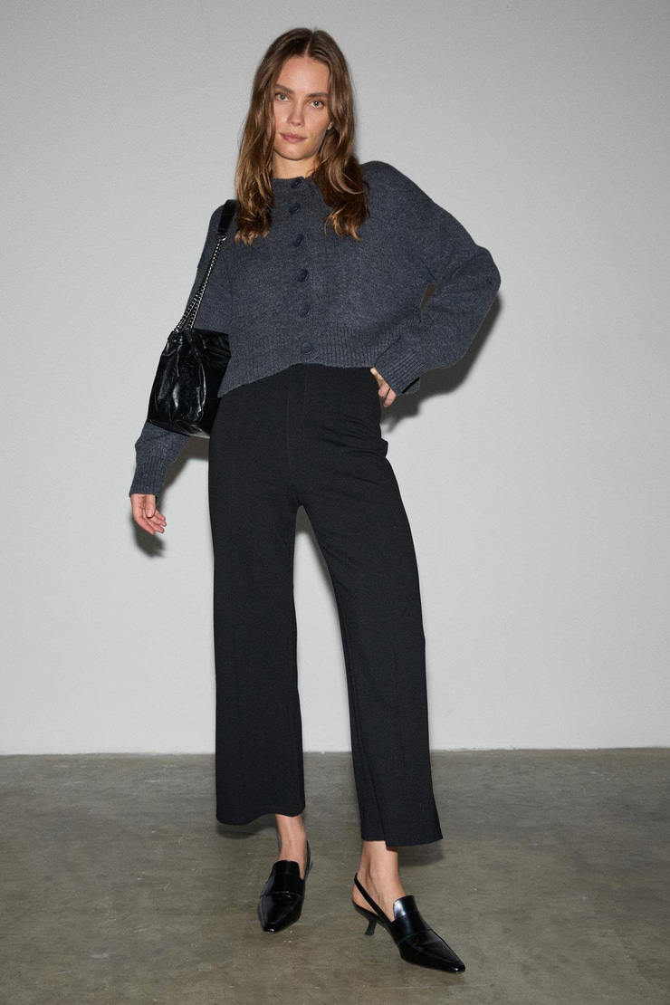 FREDA Kadın Siyah Pantolon