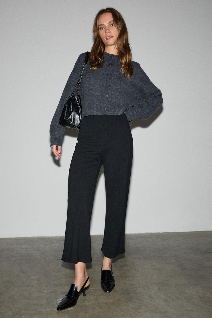 FREDA Kadın Siyah Pantolon