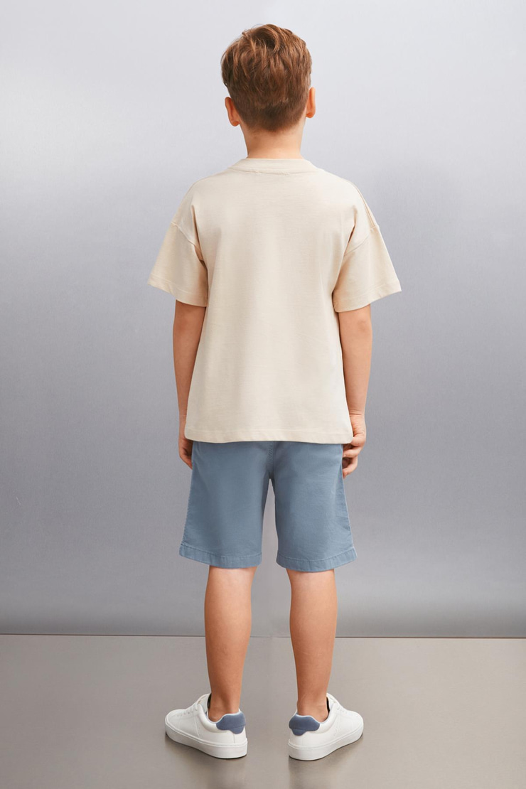 INIGO  Regular Bej Tekli T-Shirt