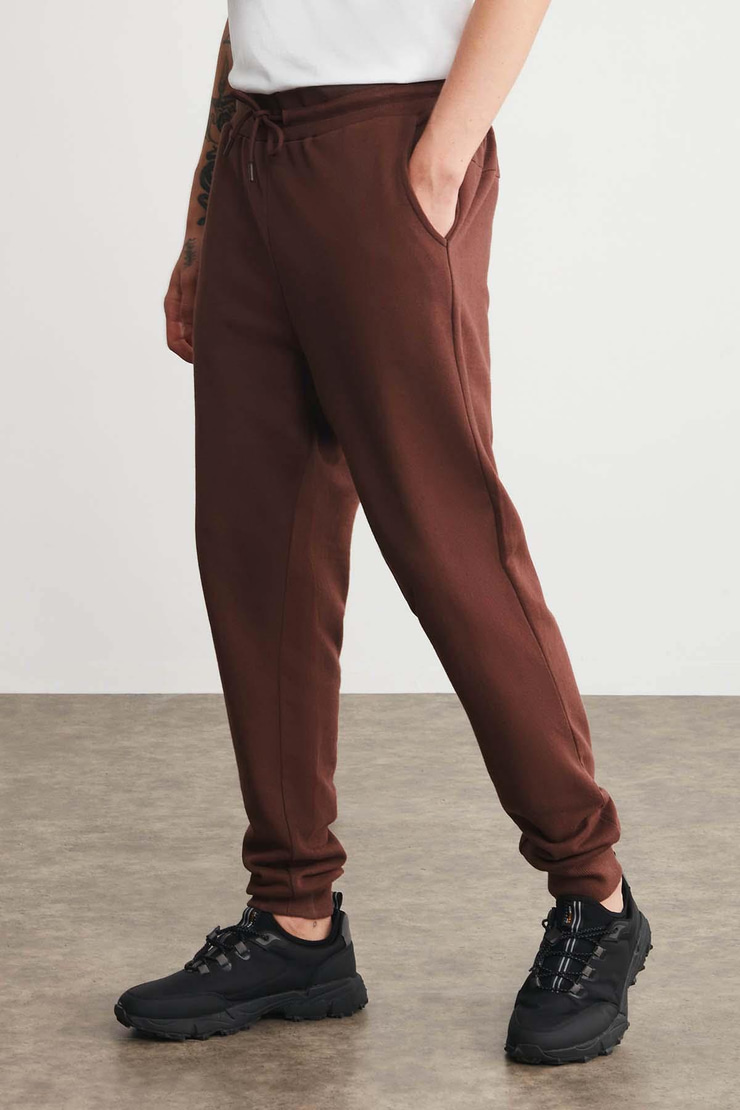 JEREMIAH Relaxed Regular Bordo  Eşofman Altı