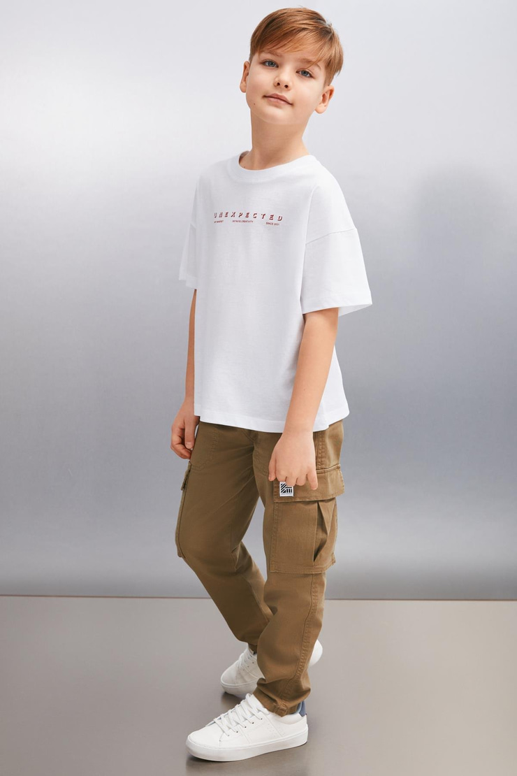 JURA  Regular Beyaz Tekli T-Shirt