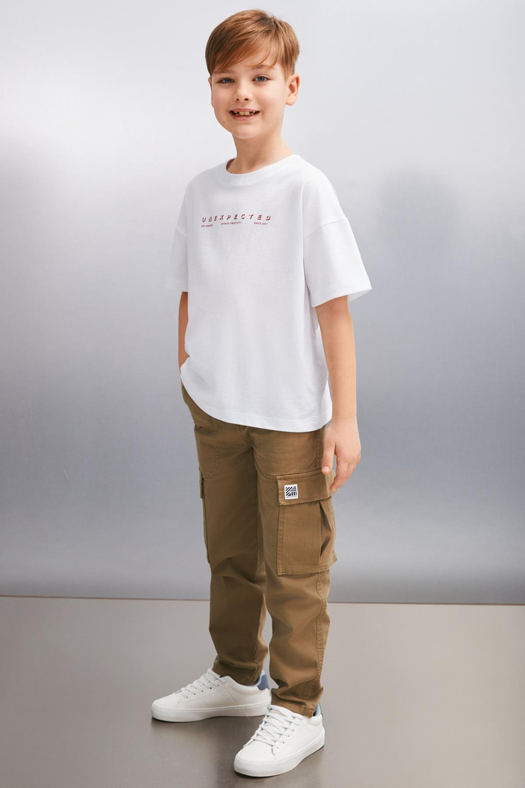 JURA  Regular Beyaz Tekli T-Shirt