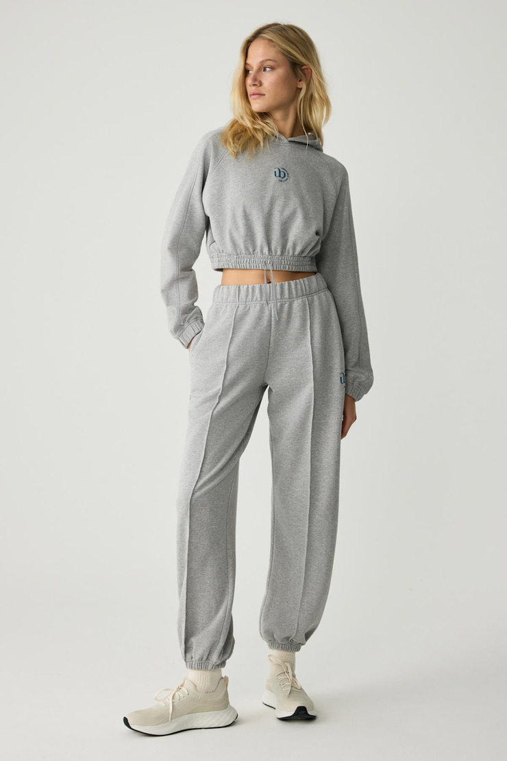 KATHRINE Kadın Kapüşonlu Grimelanj Sweatshirt