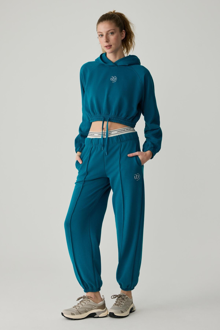 KOREL Kadın Mavi Eşofman Altı