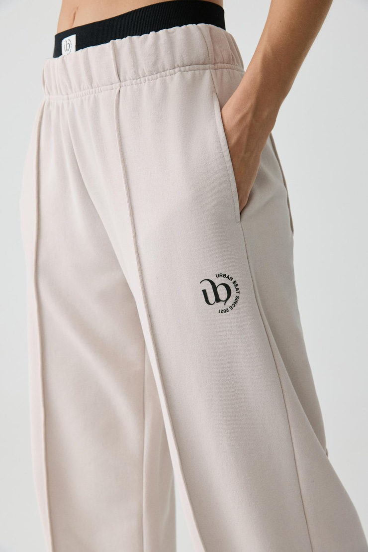 KOREL Kadın Taş Rengi Eşofman Altı