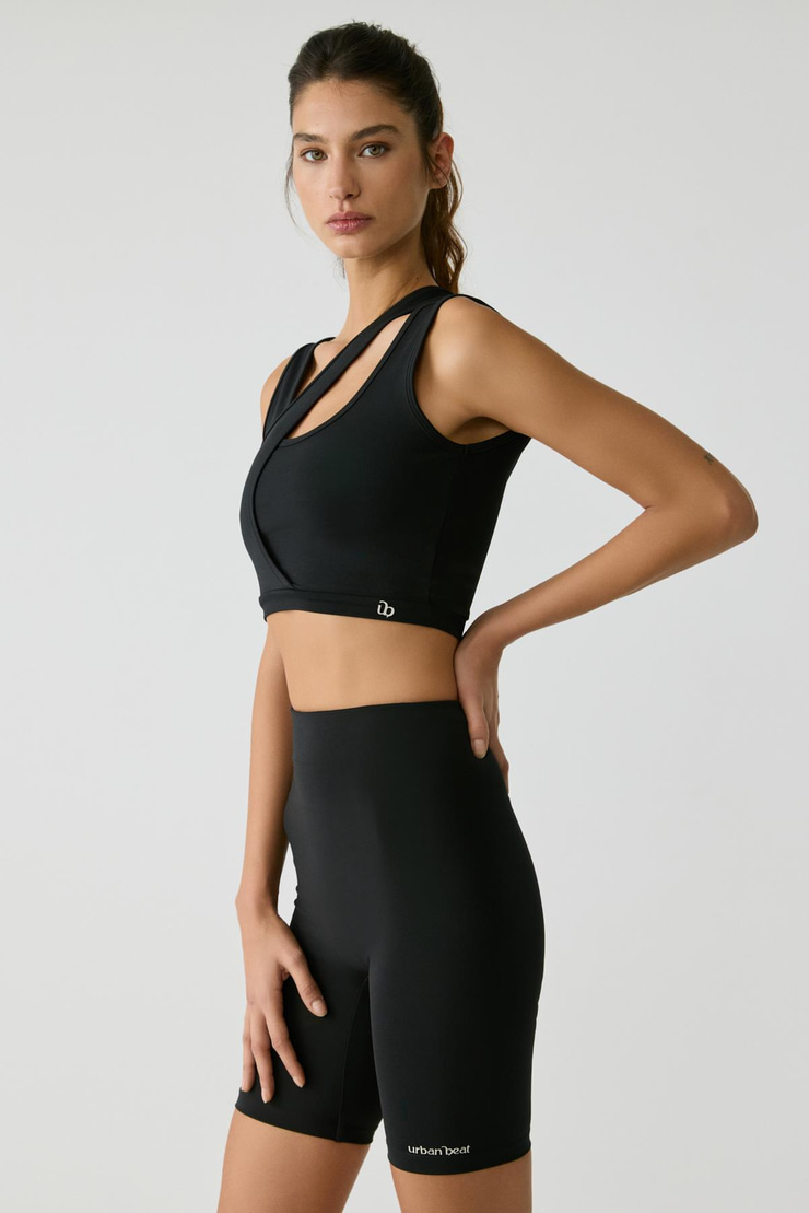 LESLEY Kadın Siyah T-Shirt