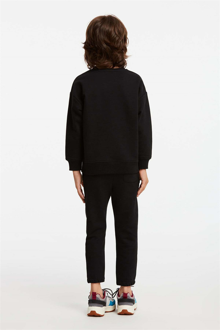 MAJURO Örme Comfort Fit Siyah  Eşofman Takımı