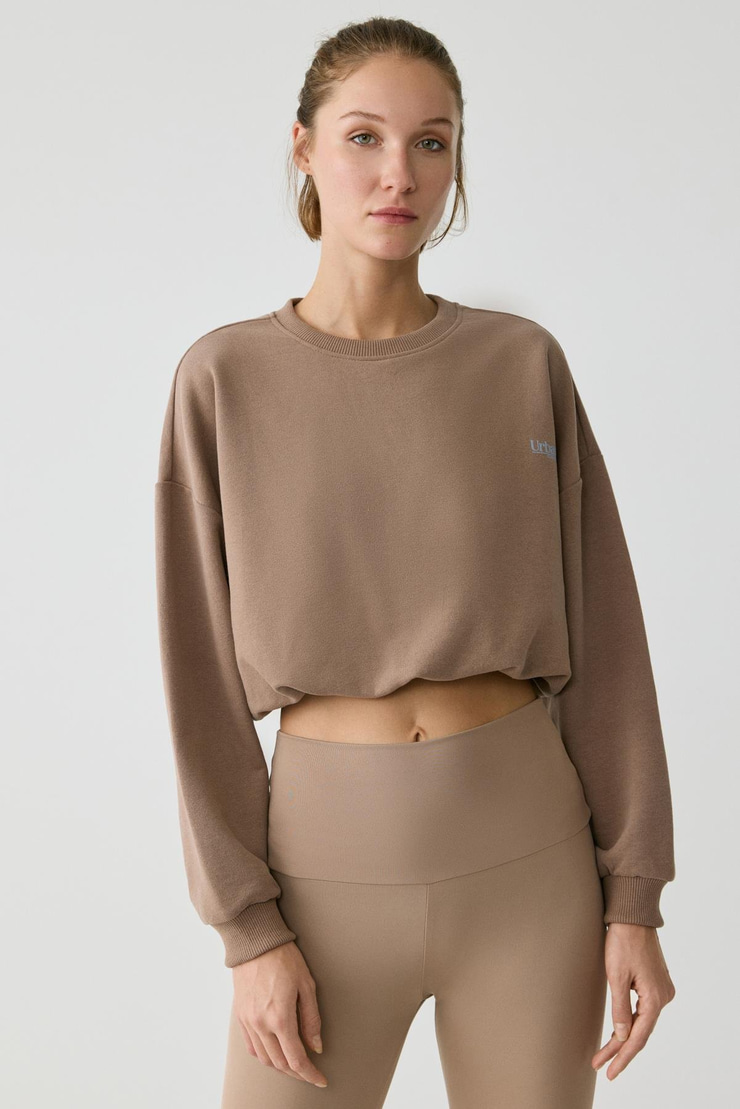 MICHA Kadın Vizon Sweatshirt