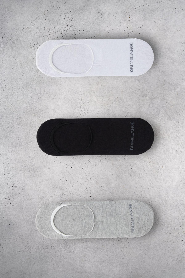 MOLIMO Erkek Organik Pamuklu 3 Lü Paket Çok Renkli Çorap