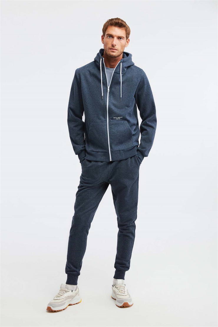 MOMENTUM Örme Comfort Fit Lacivert  Sweatshirt