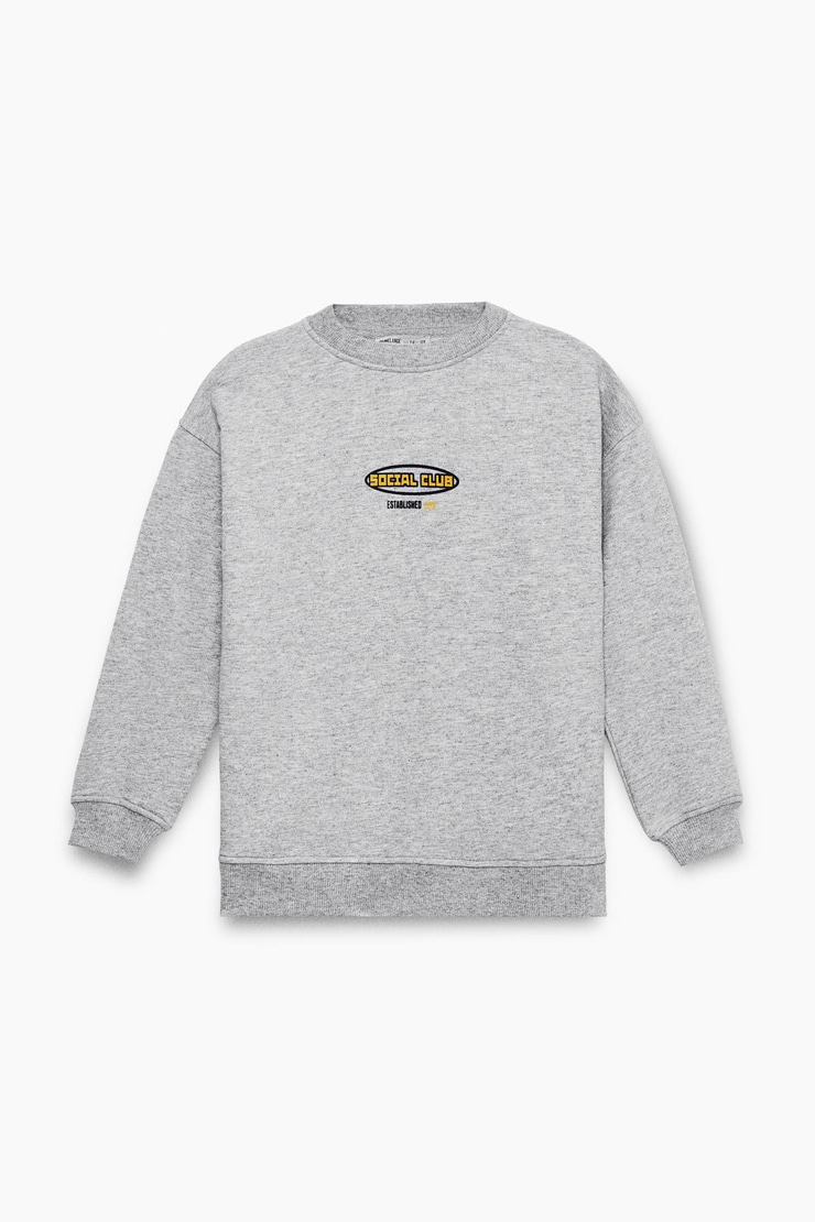 MORIARTY Erkek Çocuk Nakışlı Grimelanj Sweatshirt