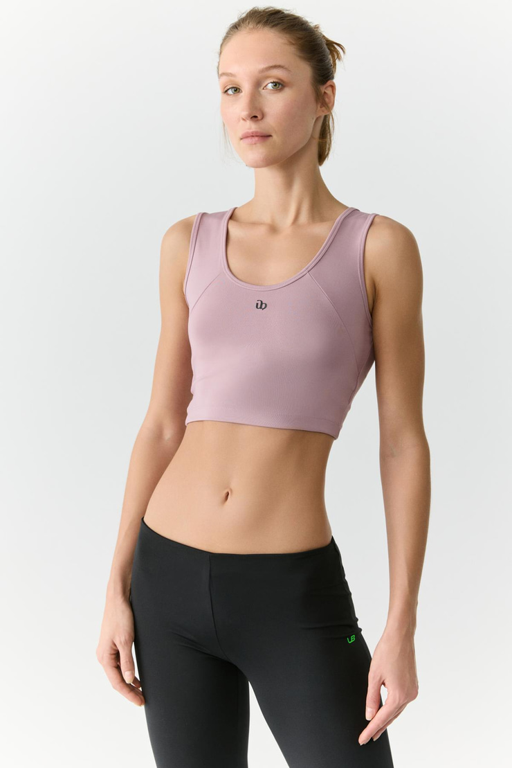 NAYLA Kadın Tank Top Sportswear Gül Kurusu Büstiyer