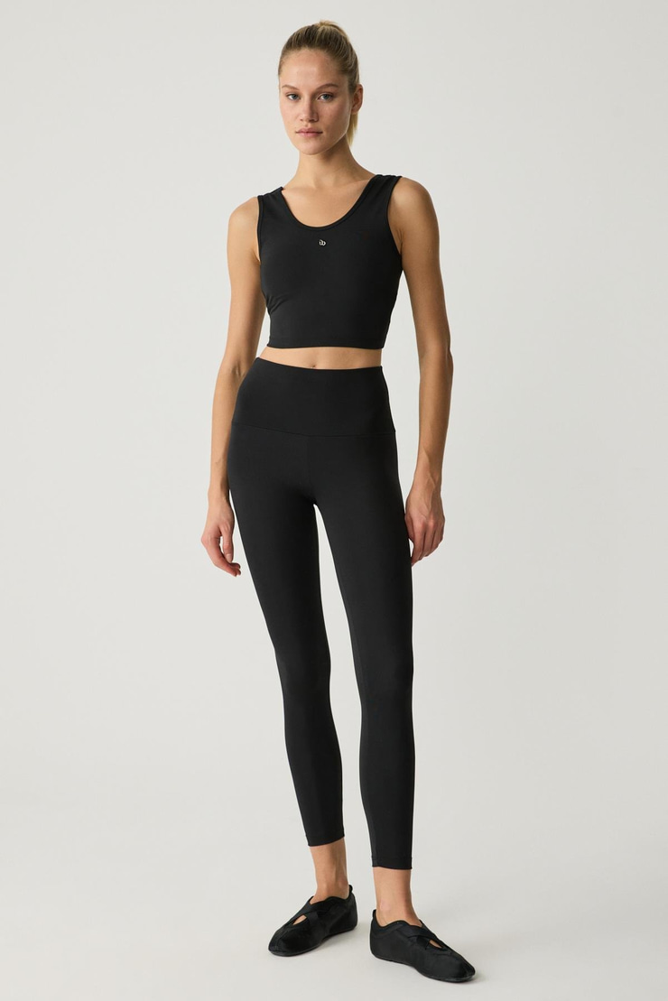 NAYLA Kadın Tank Top Sportswear Siyah Büstiyer