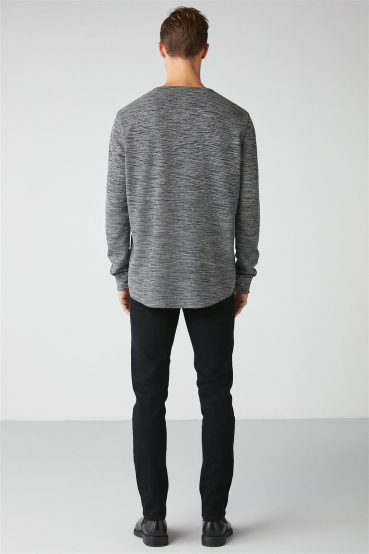 PATRICK Örme Regular Grimelanj  T-Shirt