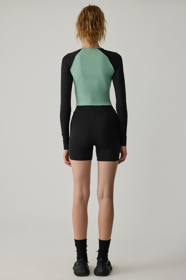 PATTY  Kadın Siyah-Granit Yeşili Büstiyer