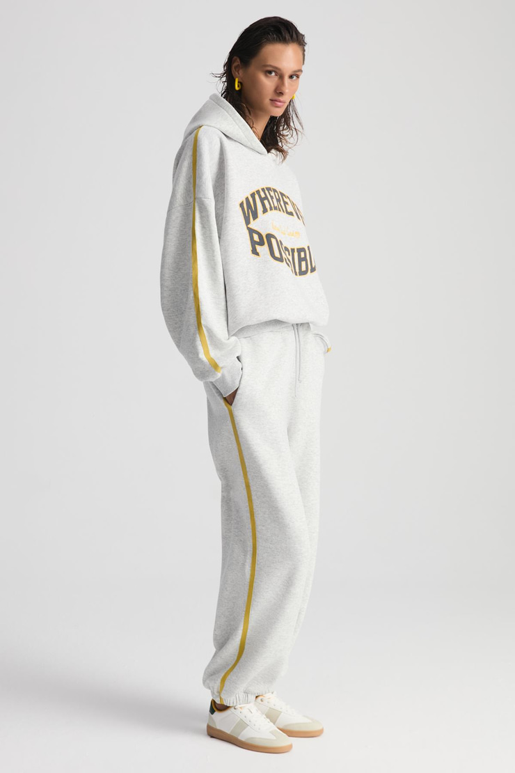 POSSIBLE Kadın Şeritli Cepli Grimelanj Pantolon