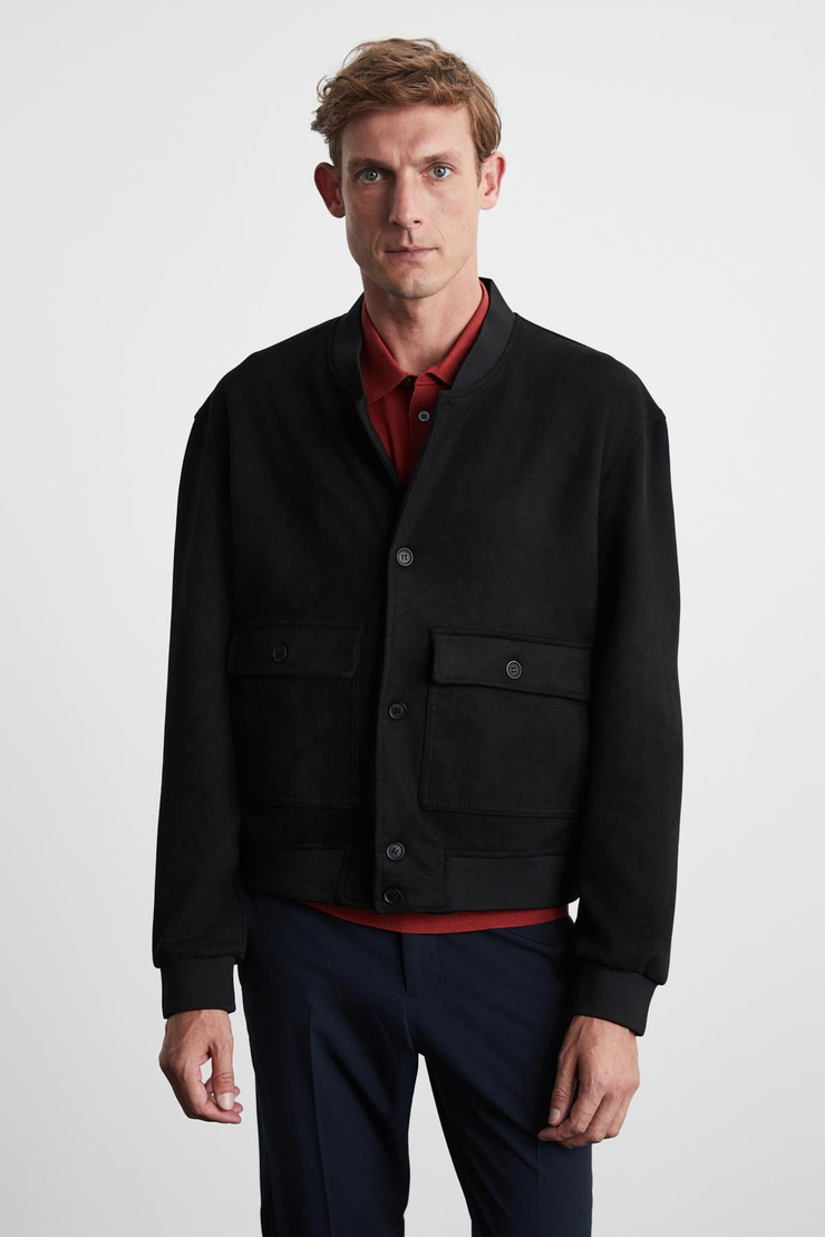 PREPPY  Regular Siyah Tekli Ceket