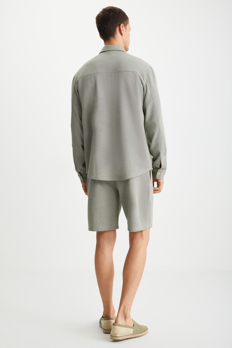 RAMADAN  Regular Haki Tekli Gömlek