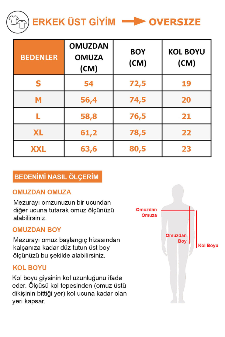 SHIBUYA Erkek Koyu Gri Baskılı Yuvarlak Yaka Oversize T-Shirt