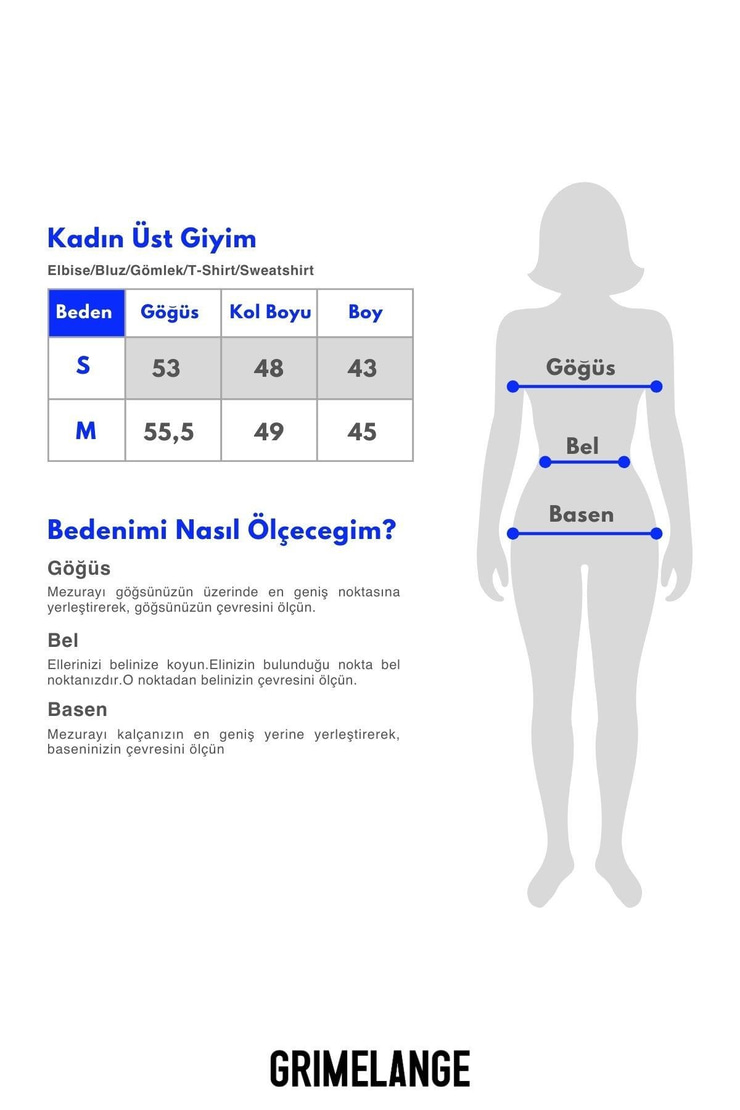 SİENA Kadın Hafif Yüksek Yaka Duble Kol Kontrast Parçalı Yumuşacık Pofuduk Triko Grimelanj Kazak