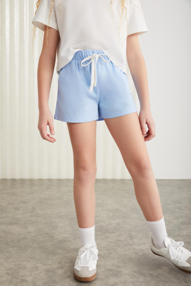 SUZANNE  Regular Mavi Tekli Alt-Üst Takım