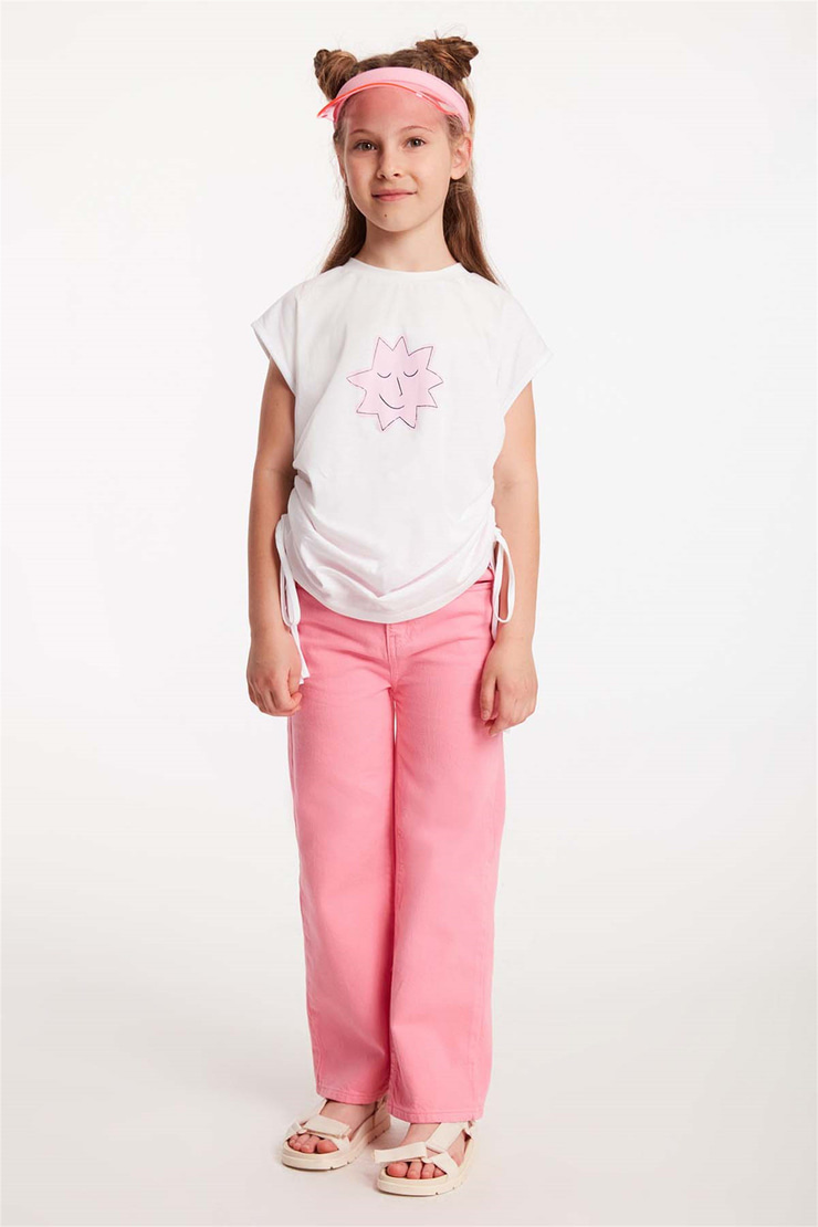 TECHNA Örme Regular Fit Beyaz  T-Shirt