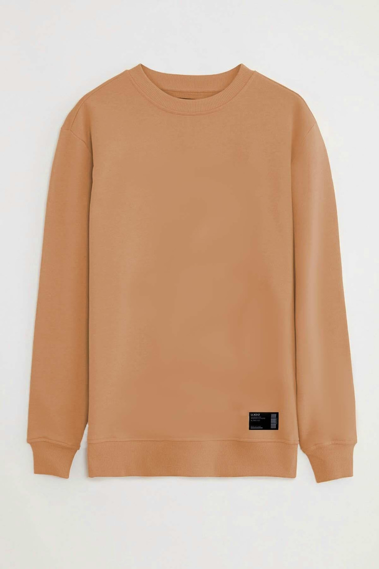 TRAVIS Relaxed Regular Kahverengi  Sweatshirt