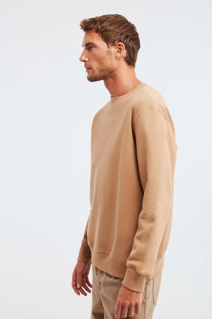 TRAVIS Relaxed Regular Kahverengi  Sweatshirt