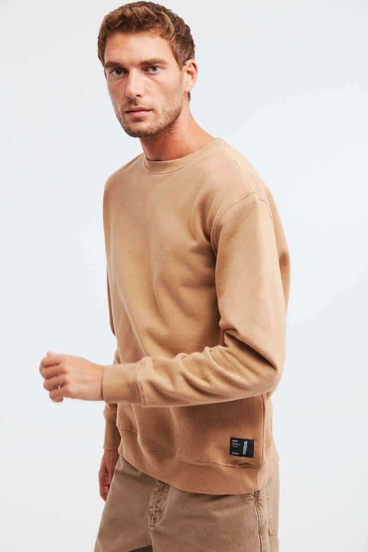 TRAVIS Relaxed Regular Kahverengi  Sweatshirt