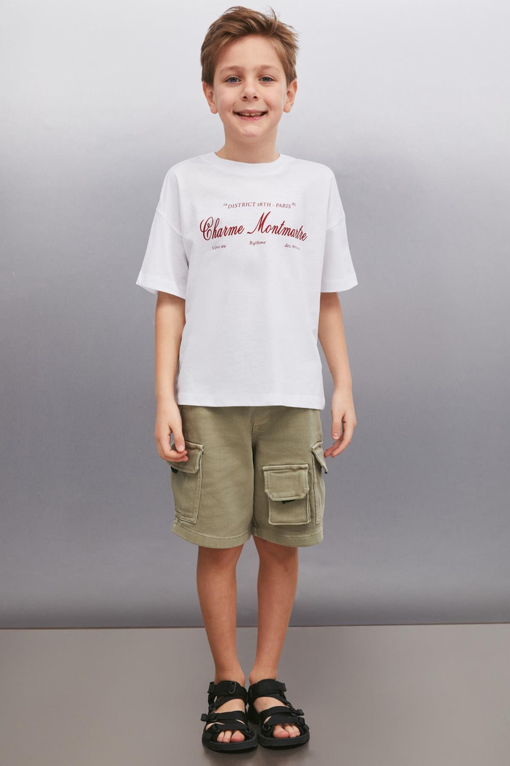 ULYSE Erkek Beyaz T-Shirt