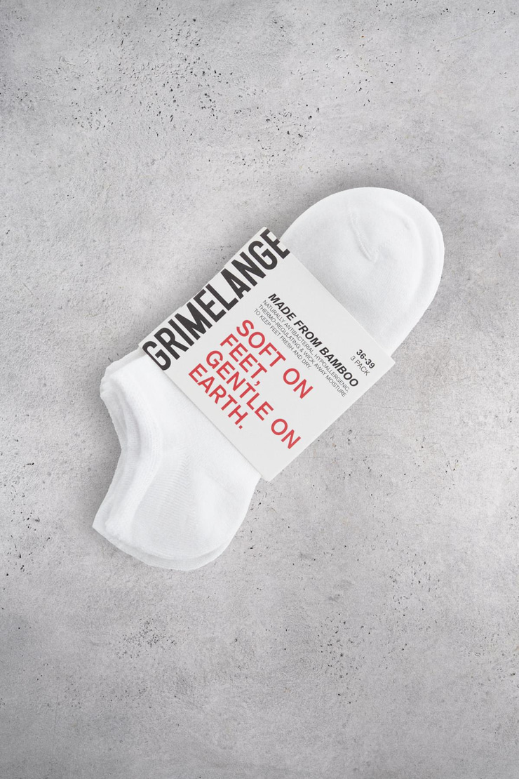 ZULIBEL Düz Bamboo Kadın Patik Siyah-Beyaz-Antrasit Çorap