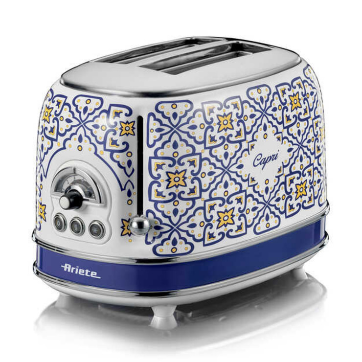 Ariete Capri Ekmek Kızartma Makinesi 2 Dilim Mavi 0155/1C