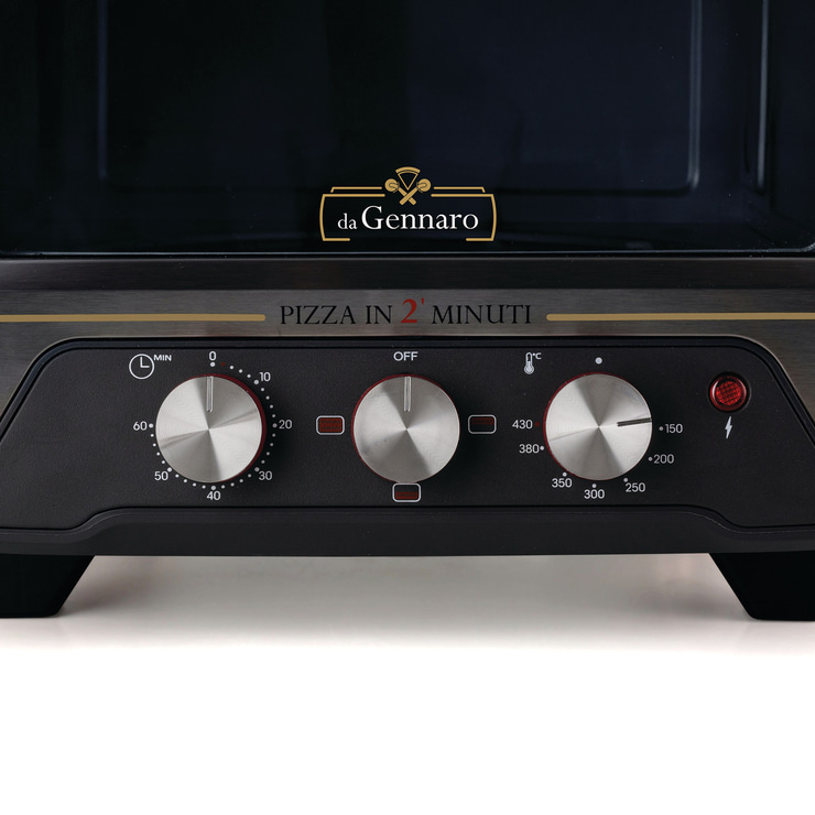 Ariete Da Gennaro Profesyonel Pizza Taş Fırını 2200 W 430°C Kırmızı 3901/00