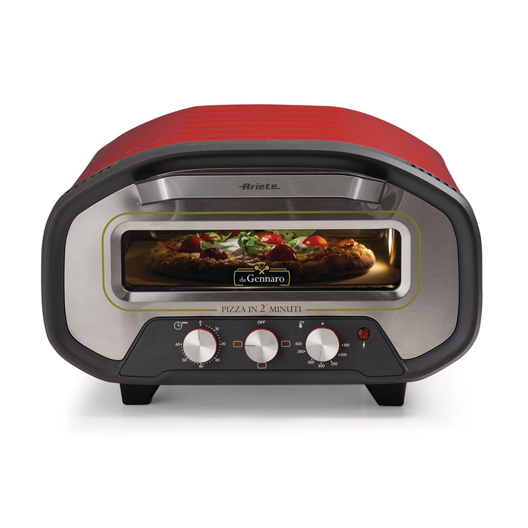 Ariete Da Gennaro Profesyonel Pizza Taş Fırını 2200 W 430°C Kırmızı 3901/00