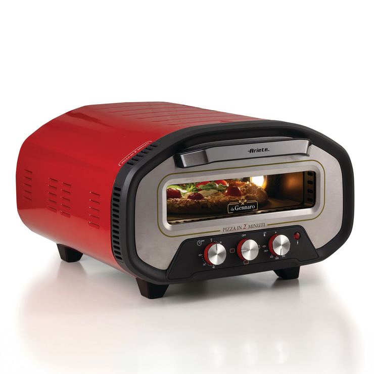 Ariete Da Gennaro Profesyonel Pizza Taş Fırını 2200 W 430°C Kırmızı 3901/00