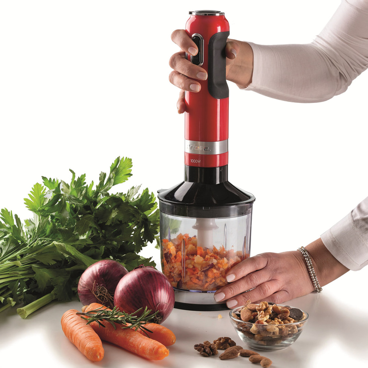 Ariete Moderna 1000 W Kırmızı El Blenderı 3'ü 1 Arada 0602/00