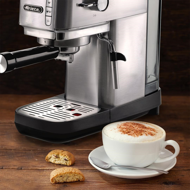 Ariete Moderna Espresso Slim Kahve Makinesi - Gümüş  