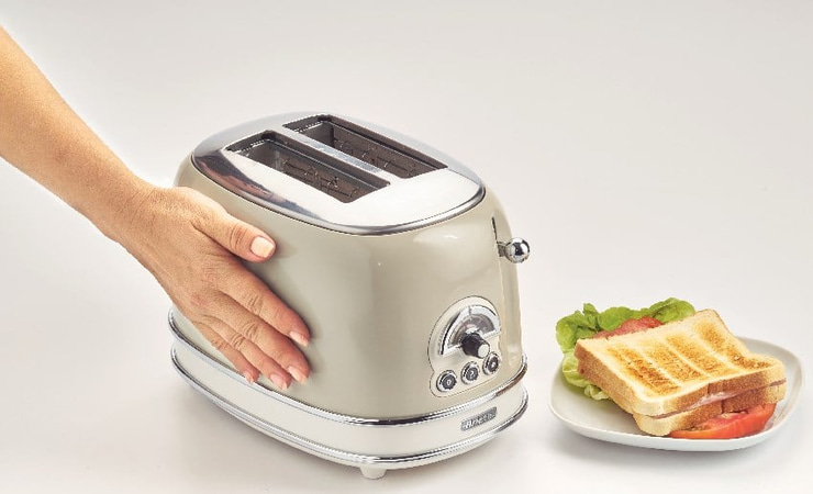 Ariete Vintage Ekmek Kızartma Makinesi 2 Dilim Bej