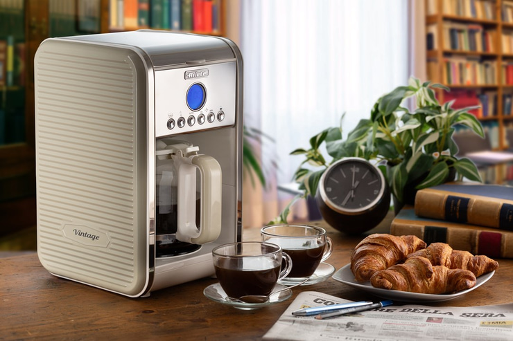 Ariete Vintage Filtre Kahve Makinesi - Bej  