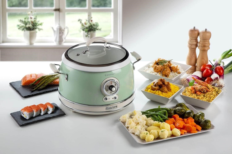 Ariete Vintage Multı Cooker - Yeşil