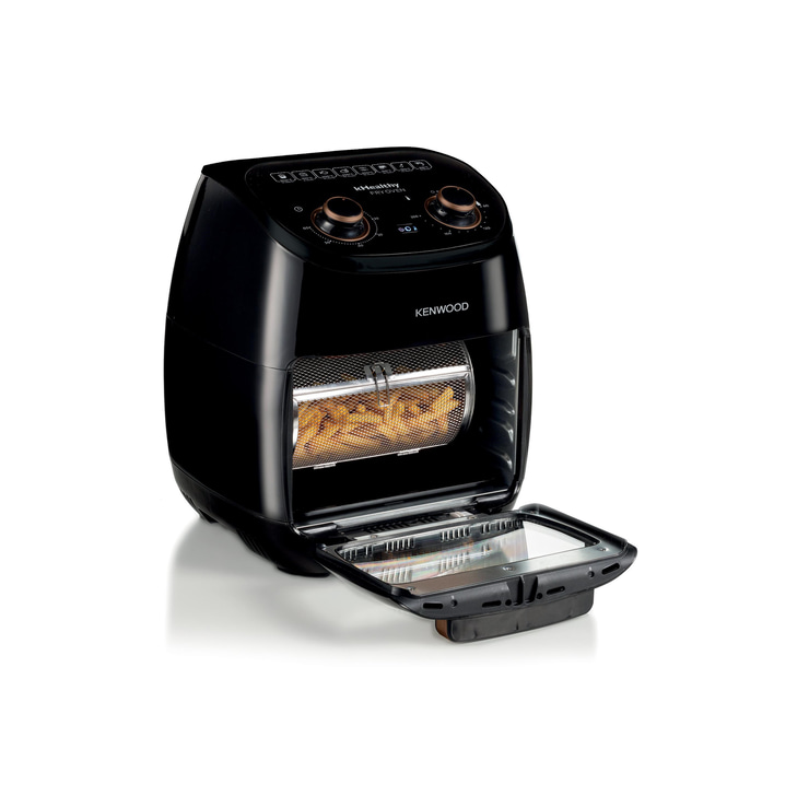 Kenwood Airfryer + Fırın 2000 Watt 11 Lt Kapasiteli HFP90.000BK