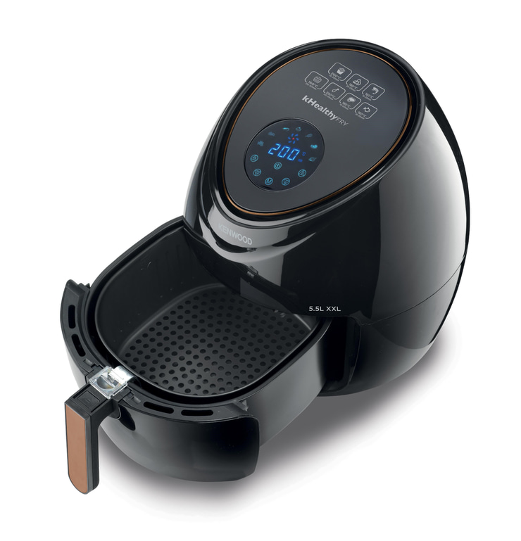 Kenwood Airfryer XXL 5,5 Lt Geniş Kapasite, Siyah HFP50.000BK