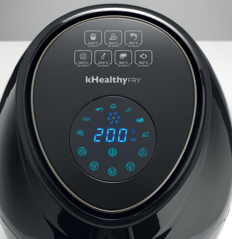 Kenwood Airfryer XXL 5,5 Lt Geniş Kapasite, Siyah HFP50.000BK