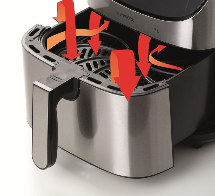 Kenwood Airfryer XXXL Inox HFM80.000SS