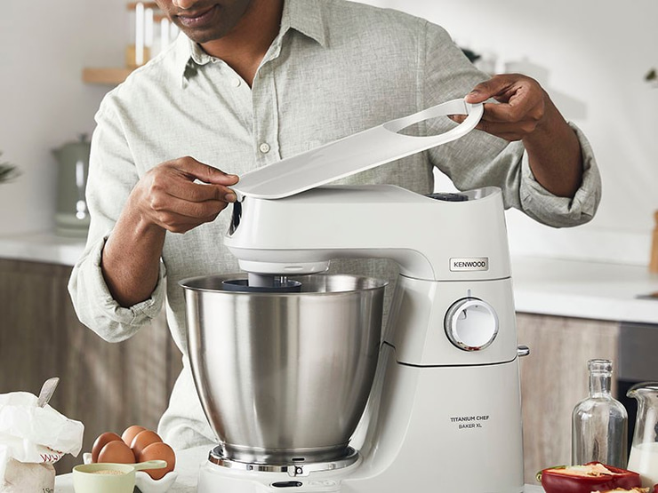 Kenwood Chef Baker Mutfak Şefi Değiştirilebilir Üst Kapak Beyaz KAT65.000WH