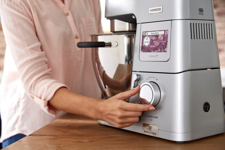 Kenwood Cooking Chef XL 6,7L Tartabilen İndüksiyon Pişirme Özellikli  Mutfak Şefi KCL95.004SI